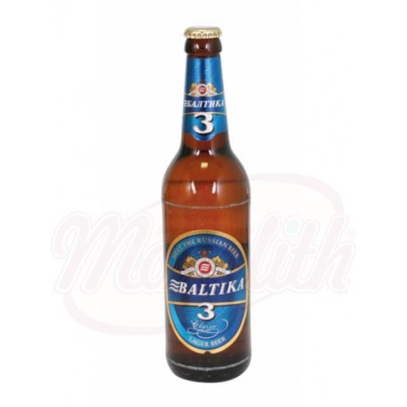 Bière Baltika" Nr.3, 4,8% vol. Plato 12% 0,5 L"