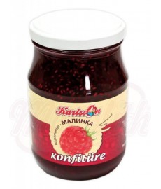 Confiture aux framboises 430g