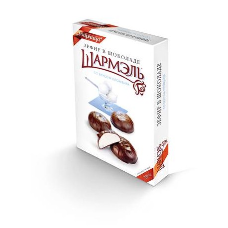 Marshmallow Sharmel 250g au chocolat Plombir