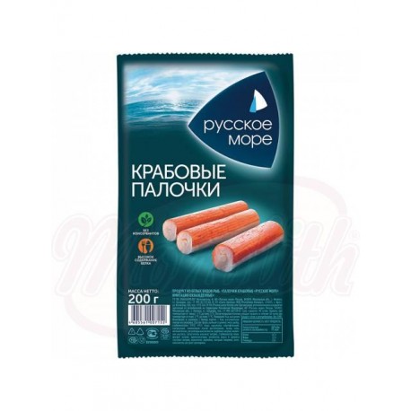 Surimi, produit de poisson à partir de protéines de muscle de poisson "RUSSKOE MORE"