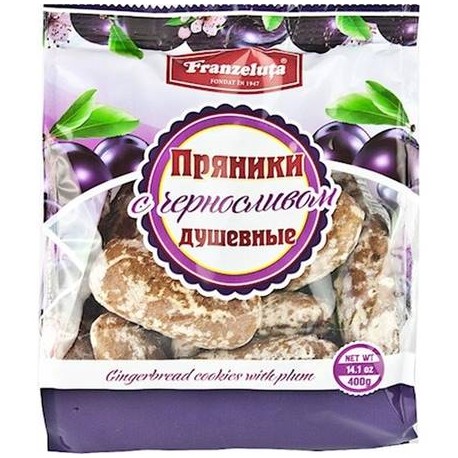 Franzeluta Пряники 400г с черносливом