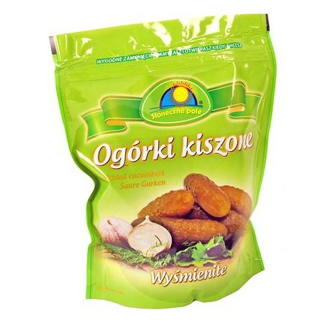 Sloneczne Pole Огурцы квашеные в пакете 800g