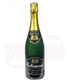 Шампанское "Советское" полусладкое 11,5% алк.