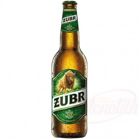 Bière "Zubr" 6% vol. Platon 12%.