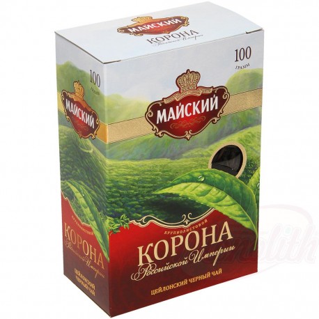 Черный цейлонский листовой чай 100г