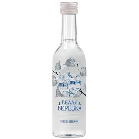 Vodka "Belaya Berezka" 0,05L 40%