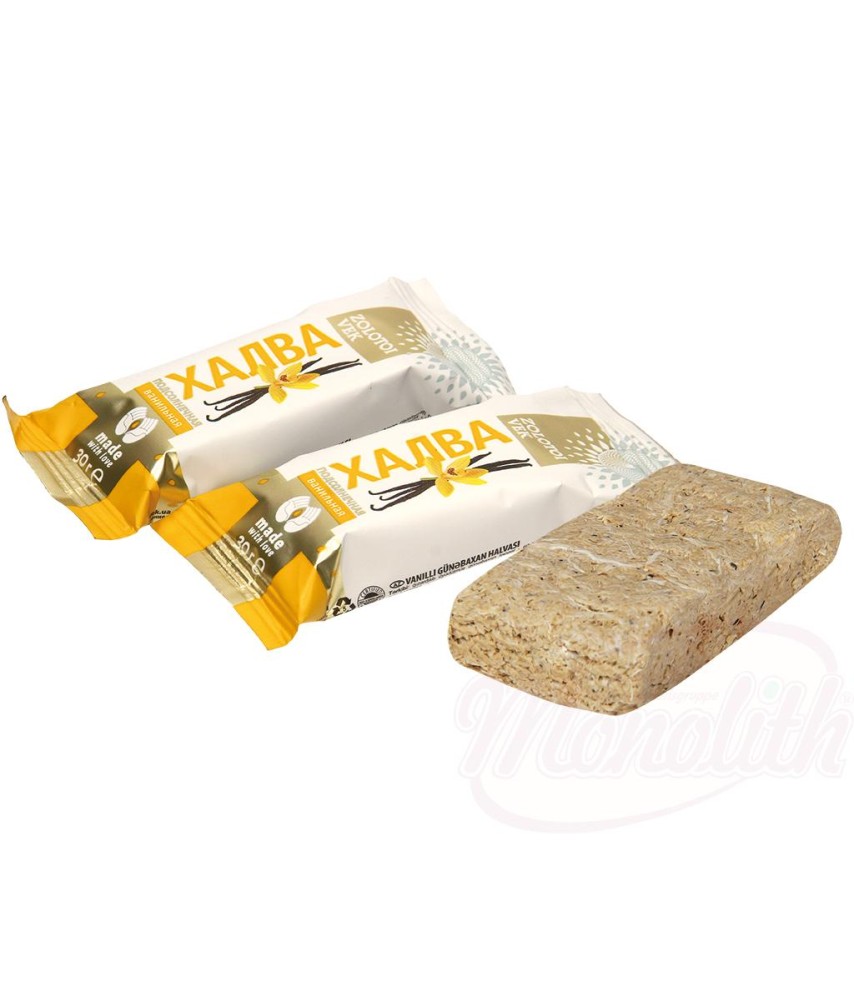 Halva à base de graines de tournesol, goût vanille 100g