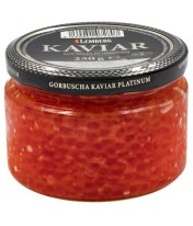 Caviar de saumon rouge...