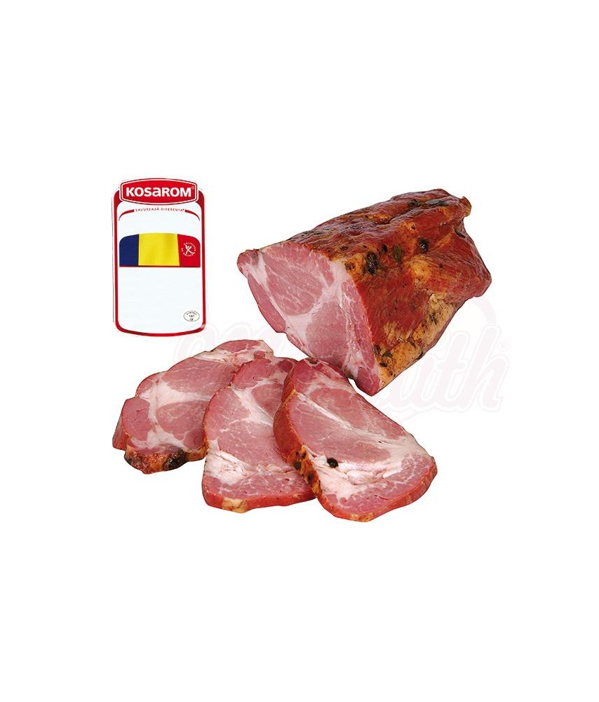 Échine de porc "Ceafa de porc" bouillie et fumée, à la roumaine 190g