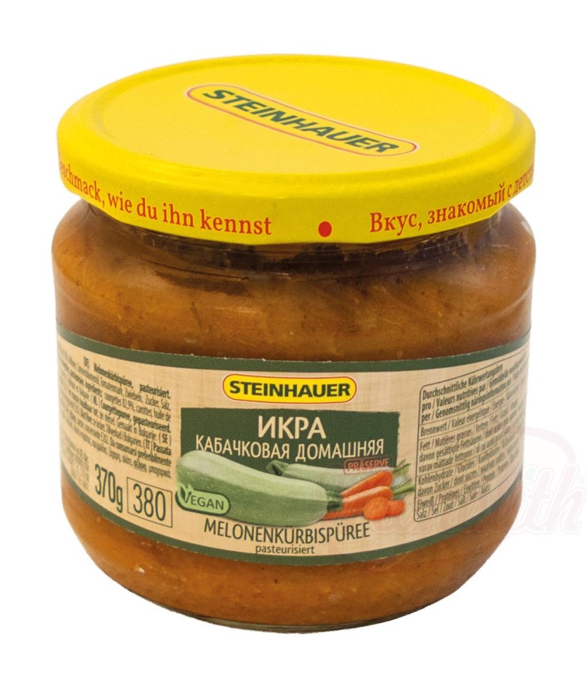 Melonenkürbispüree "Domaschnaja", pasteurisiert 380ml