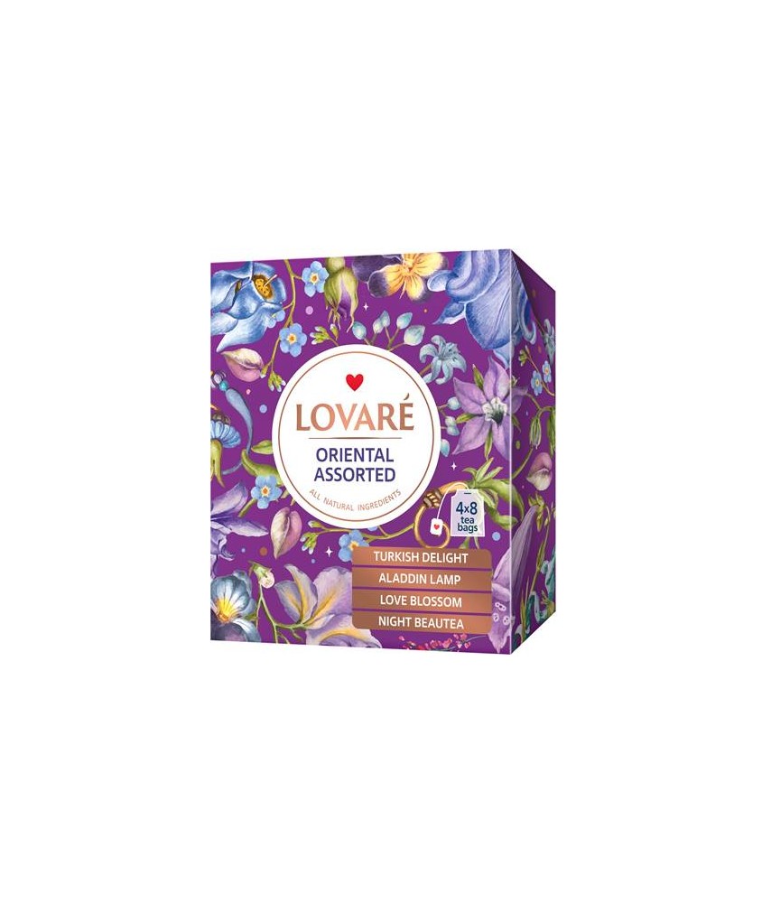 Thé noir Lovare « Assortiment Oriental », paquet 32*2g/64g