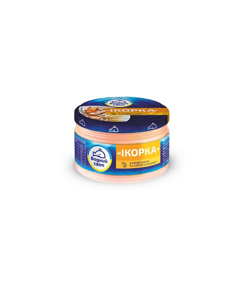 Crevettes et camembert "Ikorka" de Water World 160g