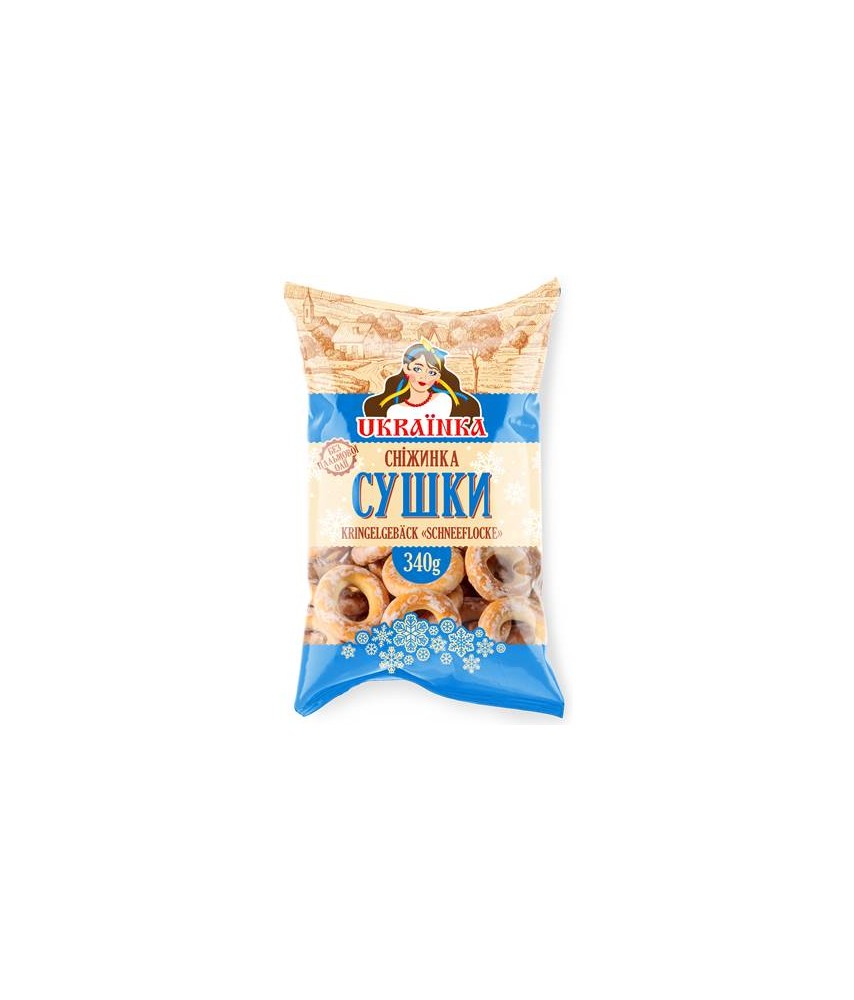 Украинка сушки «Снежинка» 340g