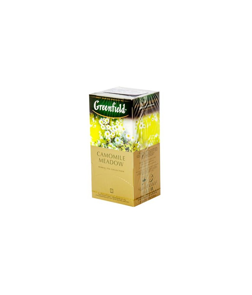 Thé des prés à la camomille Greenfield 25 pièces x 1,5 g