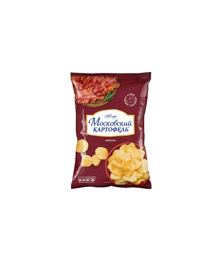 Chips au goût de bacon 60g