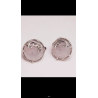 Boucles d'oreilles "Dauphin" avec quartz