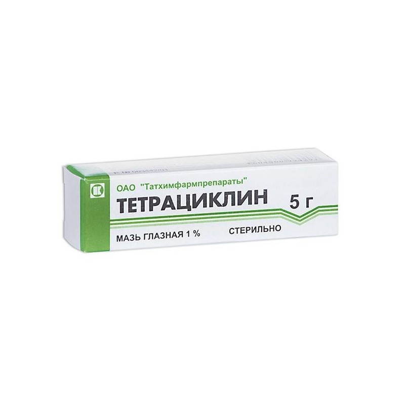 Pommade ophtalmique à la tétracycline 1%, tube de 5 g