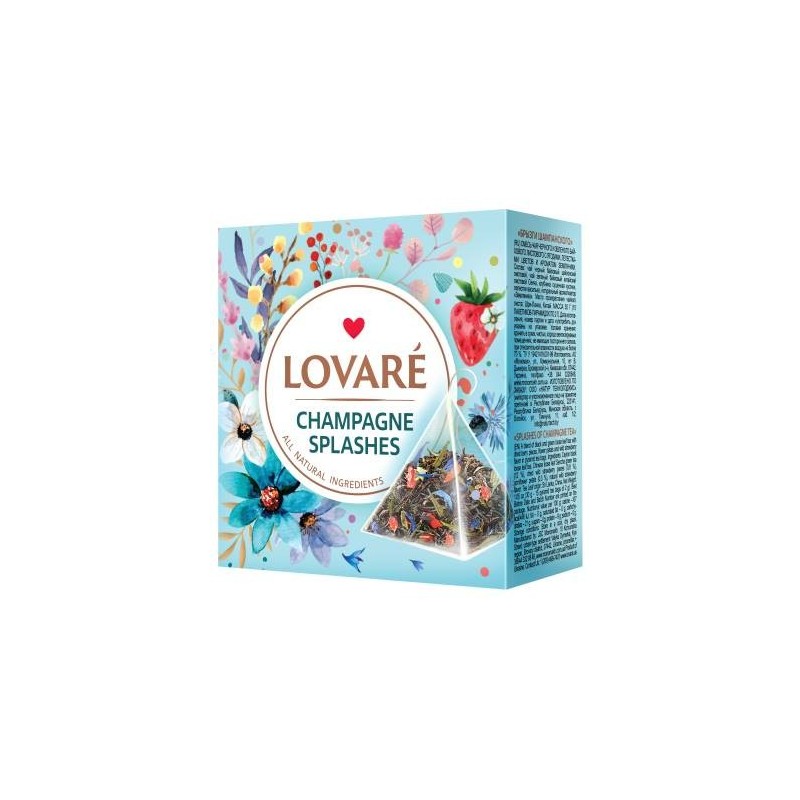Lovare Thé  " Bryzgi shampanskogo " 30 g (15*2 g)