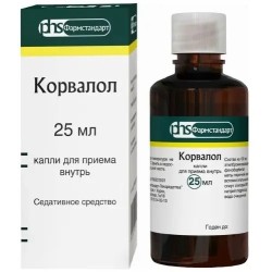 Corvalol gouttes de 25 ml pour administration orale