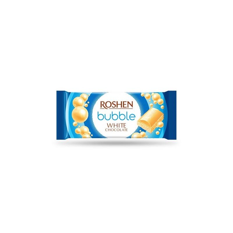 Rosh white aerated chocolate 80g