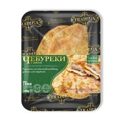 Tradizia Chebureks frits, porc, faits à la main 2*170g