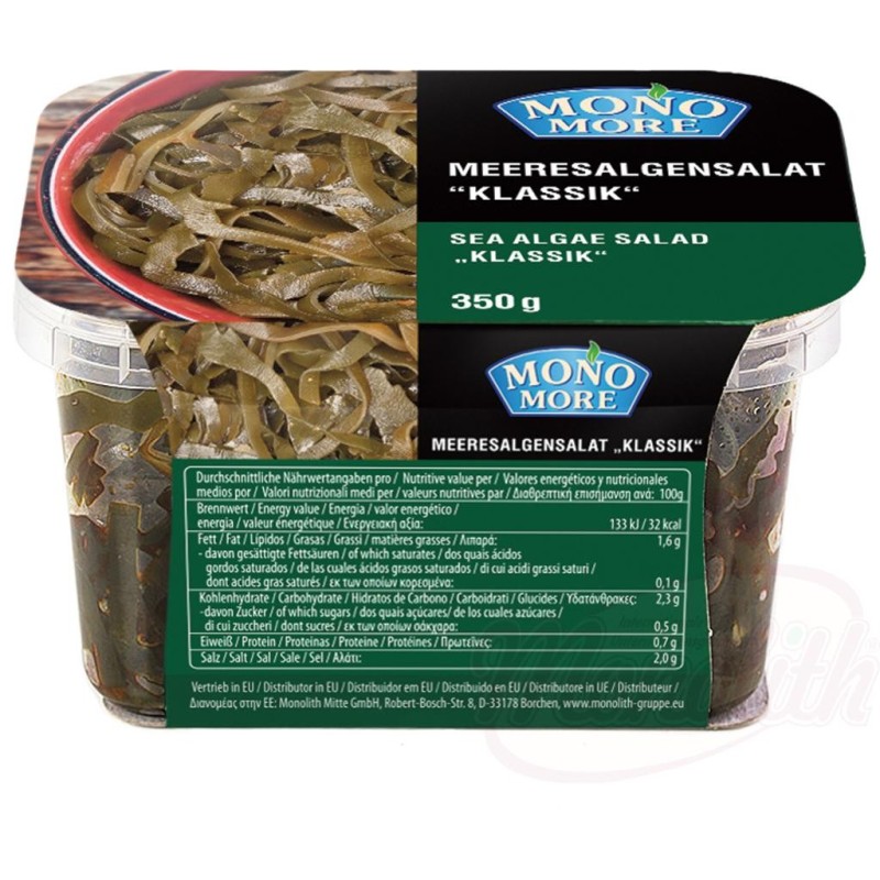 "MONO MORE" Salade dalgues marines Classique 350 g